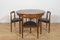 Table et Chaises de Salle à Manger Mid-Century en Teck par Hans Olsen pour Frem Røjle, Danemark, 1950s, Set de 5 5