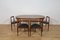 Table et Chaises de Salle à Manger Mid-Century en Teck par Hans Olsen pour Frem Røjle, Danemark, 1950s, Set de 5 7