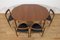 Table et Chaises de Salle à Manger Mid-Century en Teck par Hans Olsen pour Frem Røjle, Danemark, 1950s, Set de 5 8