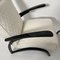 Set of Czechian Art Deco Black Laquered Lounge Chairs attributed to J. Halabala for Up Závody, 1930s, Image 8