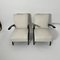 Set of Czechian Art Deco Black Laquered Lounge Chairs attributed to J. Halabala for Up Závody, 1930s, Image 17