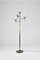 Italian Brass and Marble Floor Lamp in the style of Angelo Lelii, 1950s 9