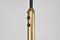 Italian Brass and Marble Floor Lamp in the style of Angelo Lelii, 1950s 7