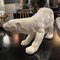 Oso polar Art Déco de cerámica blanca, años 30, Imagen 3