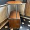 Aparador Bauhaus modernista Art Déco de acero tubular y madera, 1930, Imagen 4