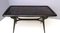 Mesa de comedor con tablero de vidrio lacado de Enzio Wenk, Italia, años 50, Imagen 4