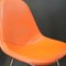 Orange & White Wire Chair by Charles and Ray Eames for Herman Miller, 1965, Image 9