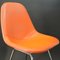 Orange & White Wire Chair by Charles and Ray Eames for Herman Miller, 1965, Image 8