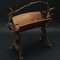 Rustic Magazine Rack in Burl Wood, 1910, Image 7