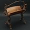 Rustic Magazine Rack in Burl Wood, 1910, Image 5