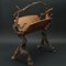 Rustic Magazine Rack in Burl Wood, 1910, Image 4