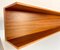 U-Profile Shelf in Teak by Walter Wirz, 1960s, Image 4