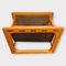 Danish Magazine Rack in Teak and Leather with Double Storage Compartment attributed to Aksel Kjersgaard for Salin Möbler, 1960s 3