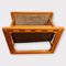 Danish Magazine Rack in Teak and Leather with Double Storage Compartment attributed to Aksel Kjersgaard for Salin Möbler, 1960s 4