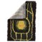Petit Tapis Rya Pile Sun-Burst Scandinave Mid-Century, 1960s 2