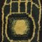 Petit Tapis Rya Pile Sun-Burst Scandinave Mid-Century, 1960s 3
