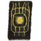 Petit Tapis Rya Pile Sun-Burst Scandinave Mid-Century, 1960s 1