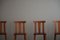 Swedish Modern Dining Chairs in Pine in the style of Axel Einar Hjorth, 1950s, Set of 4 13