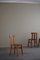 Swedish Modern Dining Chairs in Pine in the style of Axel Einar Hjorth, 1950s, Set of 4 7