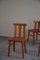 Swedish Modern Dining Chairs in Pine in the style of Axel Einar Hjorth, 1950s, Set of 4 3