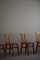 Swedish Modern Dining Chairs in Pine in the style of Axel Einar Hjorth, 1950s, Set of 4 12