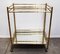 Vintage Brass Bar Cart, 1950s 1