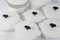 Pentole vintage in ceramica ignifuga di Pyroflam de Luxe, set di 8, Immagine 4
