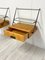 Hanging Bedside Tables by Silvio Cavatorta, 1950s, Set of 2 9