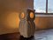 Lampe Hibou Sculpturale en Pierre Calcaire par Albert Tormos, France, 1970s 1