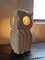 Skulpturale Eulenlampe aus Kalkstein von Albert Tormos, Frankreich, 1970er 14