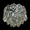 Vintage Crystal Ceiling Light from Kinkeldey 6