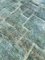 Handwoven Blue Textured Berber Rug, 1990s 5