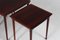 Vintage Danish Nesting Tables in Rosewood by Jørgen Aakjær, 1960s, Set of 3 5