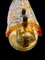 Bicolore Glass Murano Wall Lights attributed to Mazzega, Italy, 1970s, Set of 2, Image 5