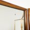 Italian Art Deco Self-Supporting Floor Mirror in Wood, 1940s 8