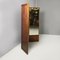 Italian Art Deco Self-Supporting Floor Mirror in Wood, 1940s 3