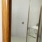 Italian Art Deco Self-Supporting Floor Mirror in Wood, 1940s 7