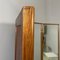 Italian Art Deco Self-Supporting Floor Mirror in Wood, 1940s 9