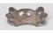 Vintage Silver-Plated Metal Fruit Bowl with Ornate Decorations, Image 4
