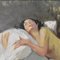 Yves Diey, Nude Woman Lying, 20th Century, Oil Painting 5