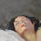 Yves Diey, Nude Woman Lying, 20th Century, Oil Painting 3