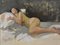 Yves Diey, Nude Woman Lying, 20th Century, Oil Painting 2