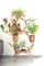 Vintage Bamboo Plant Vase Stand / Holder, Italy, 1960s 2