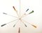 Lampe Suspendue Sputnik avec 12 Lumières de Stilnovo 1