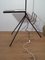 Vintage Floor Lamp with Magazine Holder & Table, Image 7