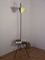 Vintage Floor Lamp with Magazine Holder & Table 2