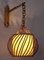 Mid-Century Rattan Wall Light, Image 13