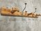 French Wall Coat Rack, 1920s, Image 3