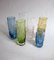 Mid-Century Glass Bark Vases by Bo Borgström for Åseda, 1960s, Set of 6, Image 3