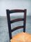 French Provincial Design Rush Dining Chairs, 1940s, Set of 8 11